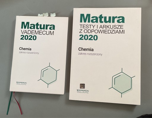 Zdjęcie oferty: CHEMIA MATURA Z OPERONEM 2020 vademecum+testy 