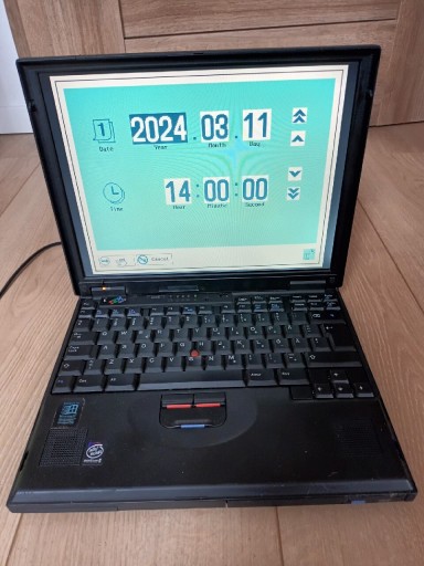 Zdjęcie oferty: Laptop retro IBM 600E thinkpad
