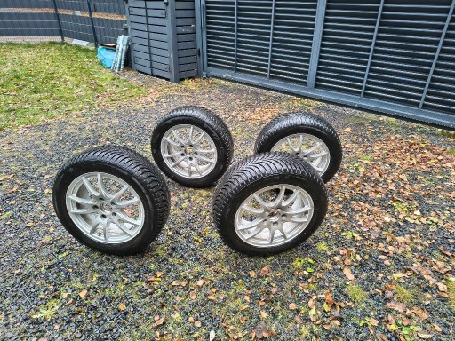 Zdjęcie oferty: Komplet felg Ronal (401 13 02) z oponami zimowymi Hankook 205/55/16