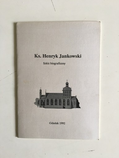 Zdjęcie oferty: KS. HENRYK JANKOWSKI - autograf w książce