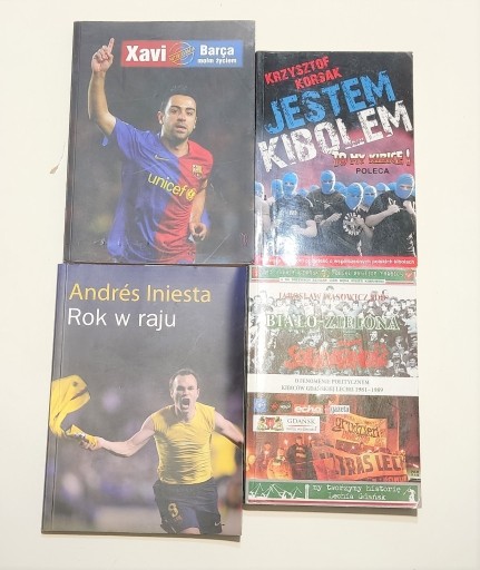 Zdjęcie oferty: Pakiet książek o tematyce piłki nożnej Barca 