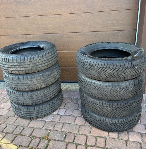 Zdjęcie oferty: 205/70/15 zimowe i wielosezonowe 2 komplety używane w dobrym stanie