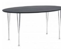 Zdjęcie oferty: Stół czarny Duka 160 cm x 100 cm , wysokość 70