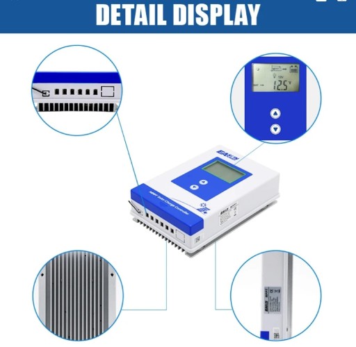 Zdjęcie oferty: Mppt regulator 40A Easun kamper przyczepa kempingo