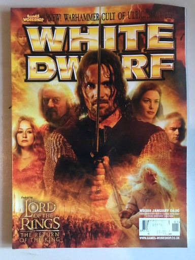 Zdjęcie oferty: White Dwarf Games Workshop nr 289 styczeń 2004 czasopismo magazyn