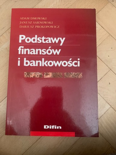 Zdjęcie oferty: Podstawy finansów i bankowości Dmowski,