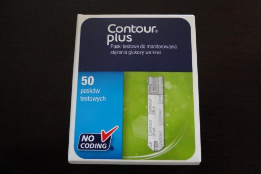 Zdjęcie oferty: Paski CONTOUR PLUS Bayer 50 szt   