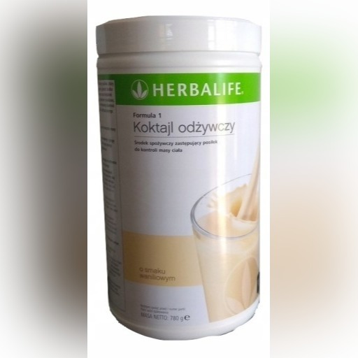 Zdjęcie oferty: HERBALIFE KOKTAJL ODŻYWCZY WANILIOWY 550 gr.