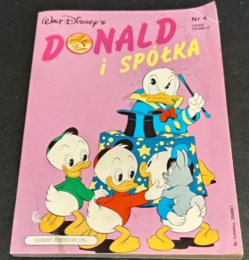 Zdjęcie oferty: Kaczor Donald Komiks Donald i Spółka numer 4