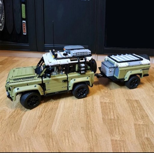 Zdjęcie oferty: Klocki technic land Rover przyczepa jak LEGO 42110