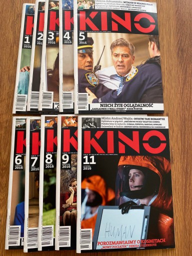 Zdjęcie oferty: Kino, magazyn filmowy 2016, bez numeru 10 i 12