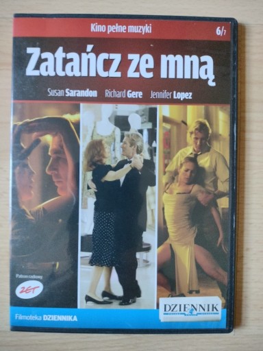 Zdjęcie oferty: "Zatańcz ze mną" film DVD 6,3* FilmWeb