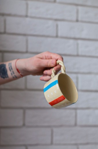 Zdjęcie oferty: Kubek dla Ciebie, ręcznie robiony kubek ceramiczny