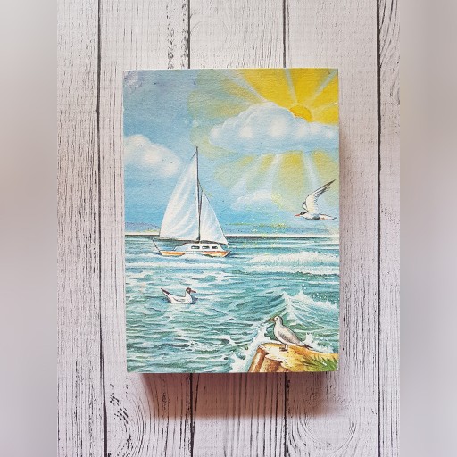 Zdjęcie oferty: obrazek marine decoupage