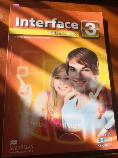 Zdjęcie oferty: Interface 3 Student's Book Macmillan
