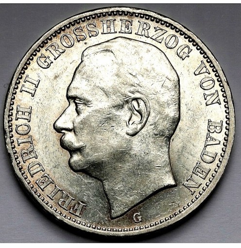Zdjęcie oferty: Moneta Cesarstwo Niemiec 3marki 1914rG