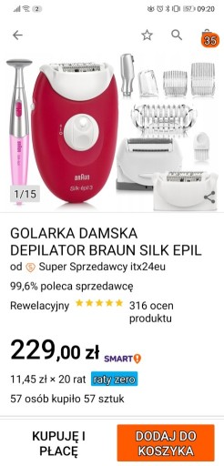 Zdjęcie oferty: Depilarka damska 