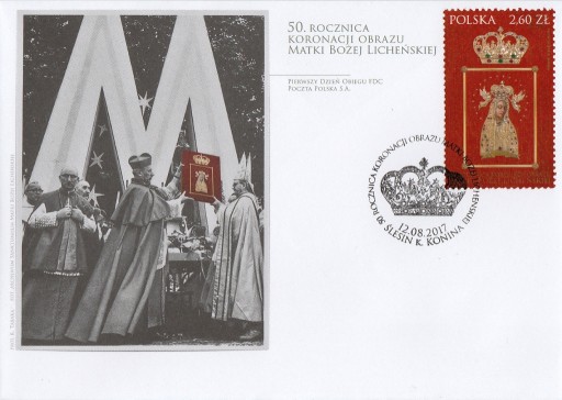 Zdjęcie oferty: FDC Fi 4781 - 50.r.koron.obrazu M.B.Licheńskiej