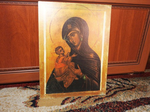 Zdjęcie oferty: Obraz religijny - Madonna z dzieciątkiem Jezus