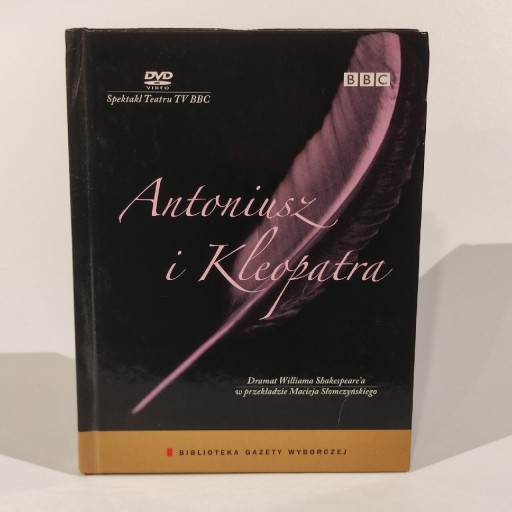 Zdjęcie oferty: Antoniusz i Kleopatra, Teatr BBC, DVD+Książka