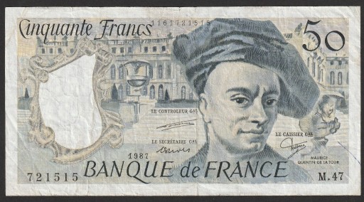 Zdjęcie oferty: Francja 50 franków 1987 - M.47