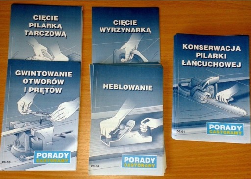 Zdjęcie oferty: PORADY CASTORAMY - ZESTAW Warsztatowy, PORADNIK