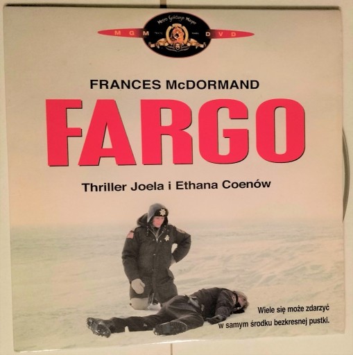 Zdjęcie oferty: FARGO kultowy amerykański film DVD 