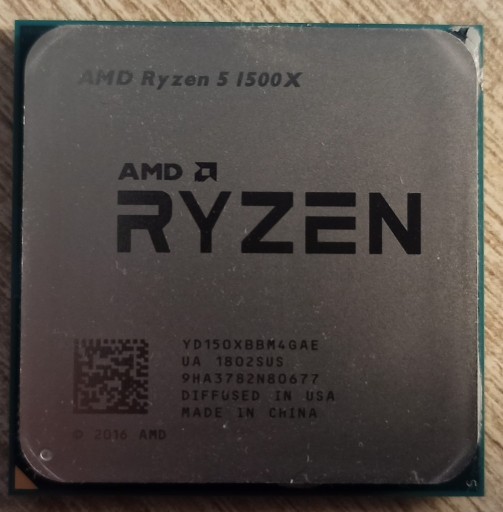 Zdjęcie oferty: Procesor AM4 Ryzen 1500X 100% sprawny