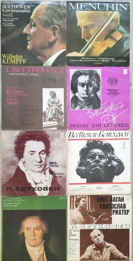 Zdjęcie oferty: Beethoven - zestaw płyt winylowych 12 cali (30cm)