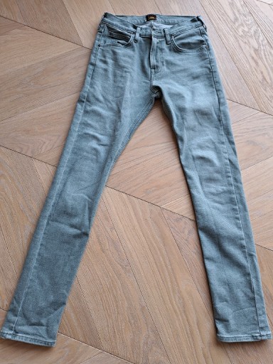 Zdjęcie oferty: Jeansy Lee Luke w28 l32 jasnozielone