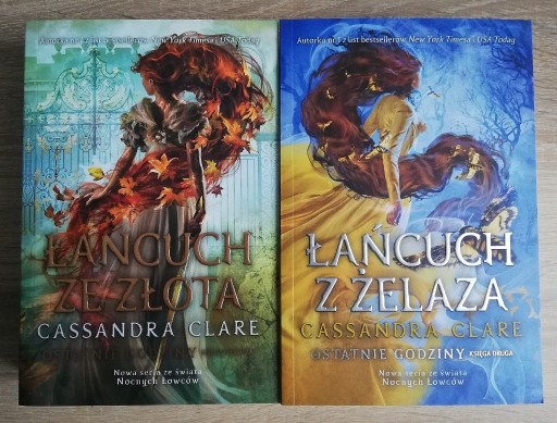 Zdjęcie oferty: Łańcuch ze złota/Łańcuch z żelaza Cassandra Clare