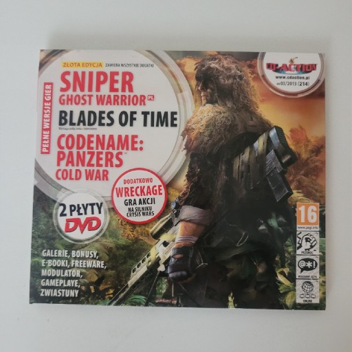 Zdjęcie oferty: Sniper Ghost Warrior Blades of time CD-Action