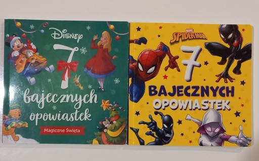 Zdjęcie oferty: 7 Bajecznych Opowiastek - Spider-Man, Disney Magicze Święta