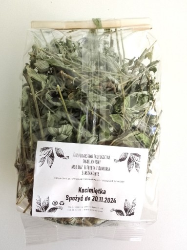 Zdjęcie oferty: Bio Kocimiętka 15g suszone zioła kota zabawa