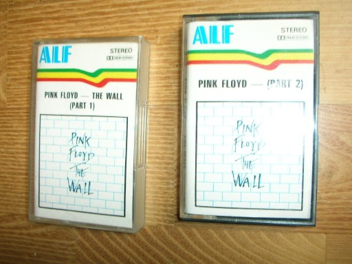 Zdjęcie oferty: Pink Floyd-the wall..cz.1,cz.2..kaseta
