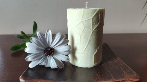 Zdjęcie oferty: Świeca sojowa G03 Marmuroowy walec ELCANDLE