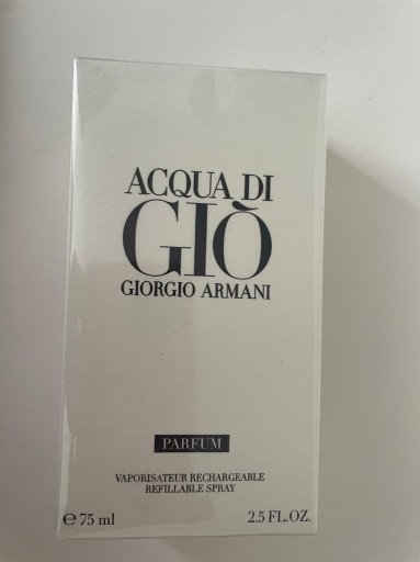 Zdjęcie oferty: Giorgio Armani Acqua di Gio parfum 75ml