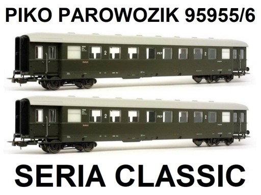 Zdjęcie oferty: GLEDZIU KOLEJKA PIKO PKP PAROWOZIK 95955 + 95956