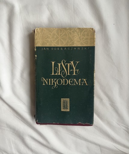 Zdjęcie oferty: Listy Nikodema Jan Dobraczyński stara książka