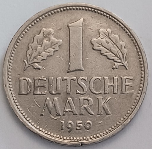 Zdjęcie oferty: 1 marka 1950 r. "G" - RFN