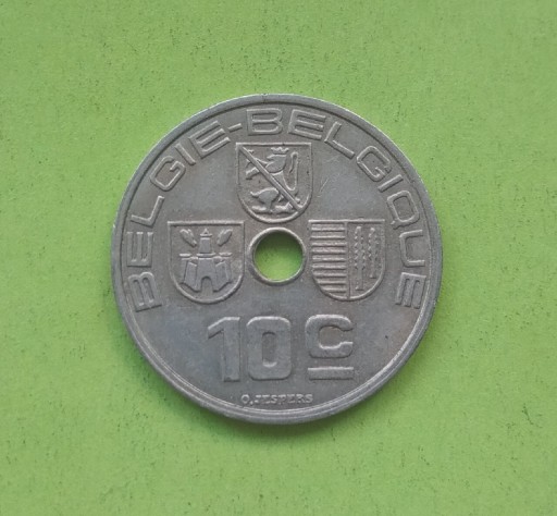 Zdjęcie oferty: Belgia 10 Centimes 1939