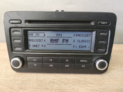 Zdjęcie oferty: Radio VW Volkswagen RCD300 +kod Passat b6 Golf 5 V