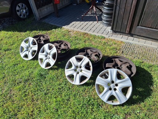 Zdjęcie oferty: Felgi +kołpaki Opel J7x17 5x105 oryginalne 