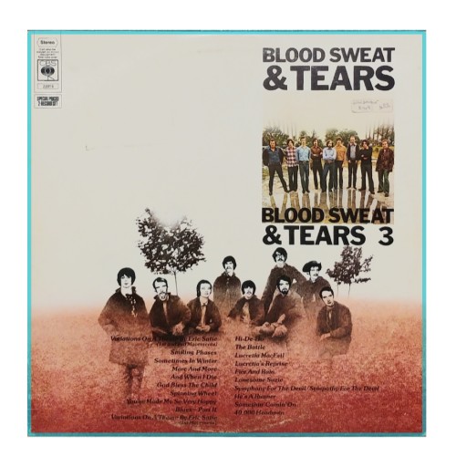 Zdjęcie oferty: Blood Sweat & Tears - Same + 3  Album. Super Stan.