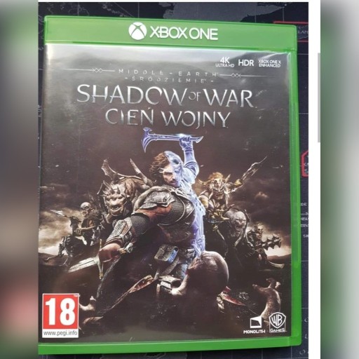 Zdjęcie oferty: Sprzedam na Xbox one Shadow od War Cień Wojny