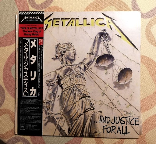 Zdjęcie oferty: Metallica And Justice For All ..Japan Unikat !! NM