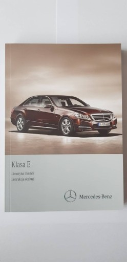 Zdjęcie oferty: Nowa polska instrukcja obsługi Mercedes E W212