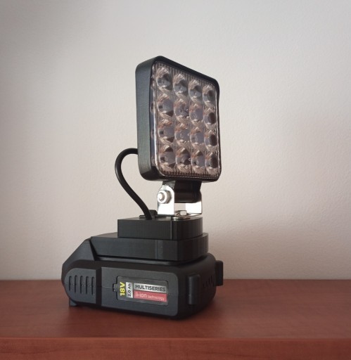 Zdjęcie oferty: ADAPTER halogen LED do MECC TOOLS 18V