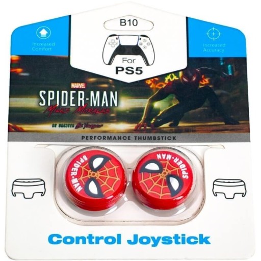Zdjęcie oferty: Nakładki na kontroler Spider-Man RED