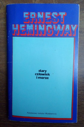 Zdjęcie oferty: Stary człowiek i morze. Hemingway.